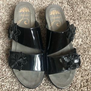 Dansko Black Leather Sandal’s